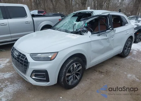 2021 Audi Q5 Premium Plus 45 Tfsi Quattro S Tronic из США, поврежденный, VIN WA1BAAFY1M2059443